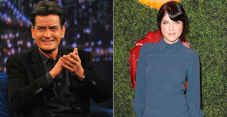 Charlie Sheen protagoniza cenas picantes com Selma Blair em ‘Anger Management’
