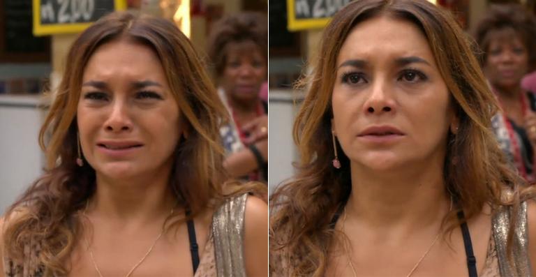 Dira Paes se emocionou com cena sobre a falsa morte de Morena