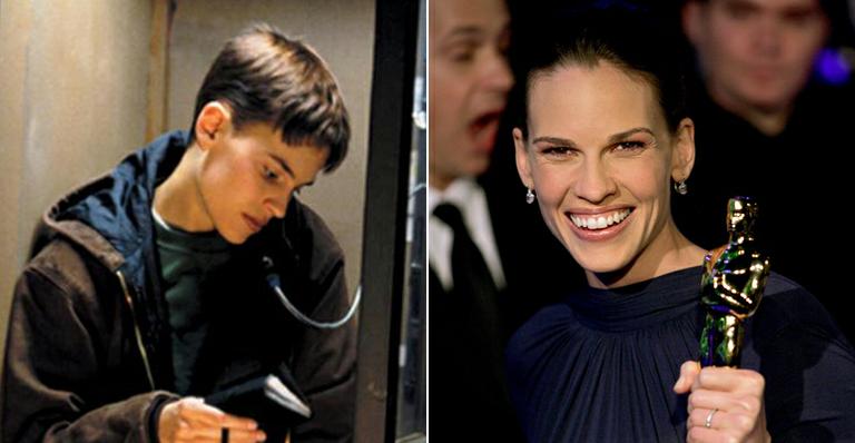 Hilary Swank vivia em seu carro no início da carreira