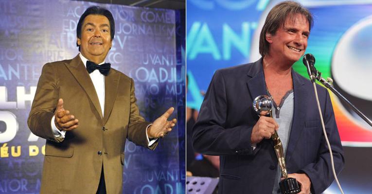 ‘Tem que tratar os diferentes de forma diferente’, diz Fausto Silva sobre Roberto Carlos