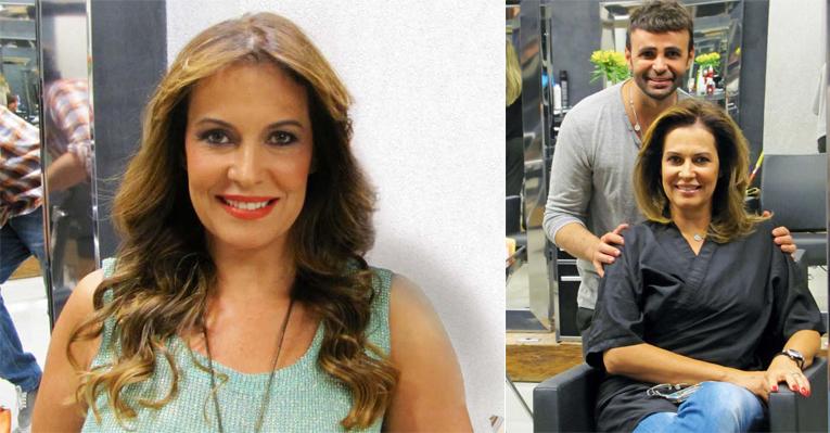 Sedutora Patrícia Naves muda de visual