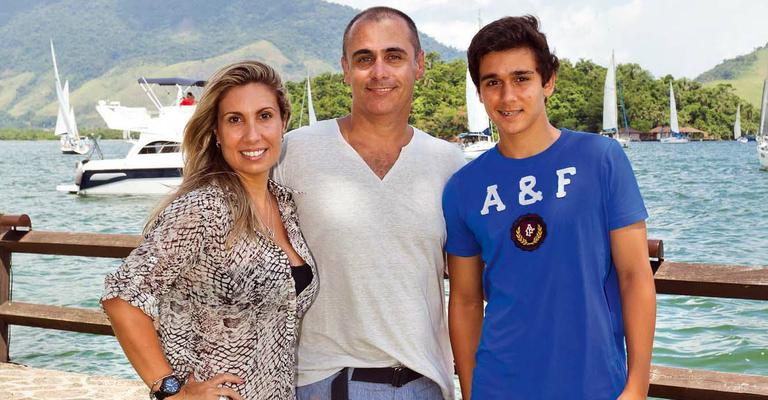Capitão Rickmann curte sua família