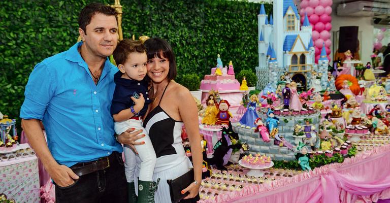 Frank Aguiar celebra aniversário da filha Valentina