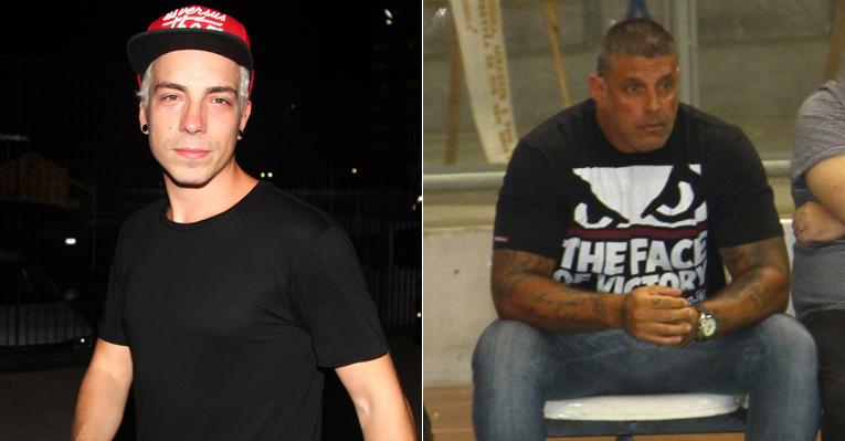 Di Ferrero e Alexandre Frota vão ao velório de Chorão em Santos