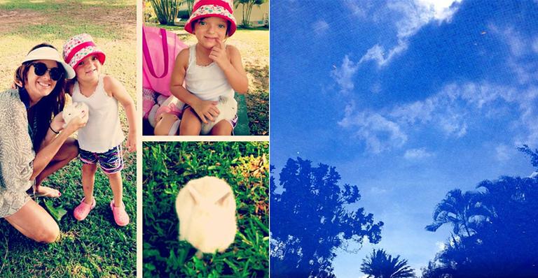 Ticiane Pinheiro e Rafa Justus brincam com nova coelhinha de estimação