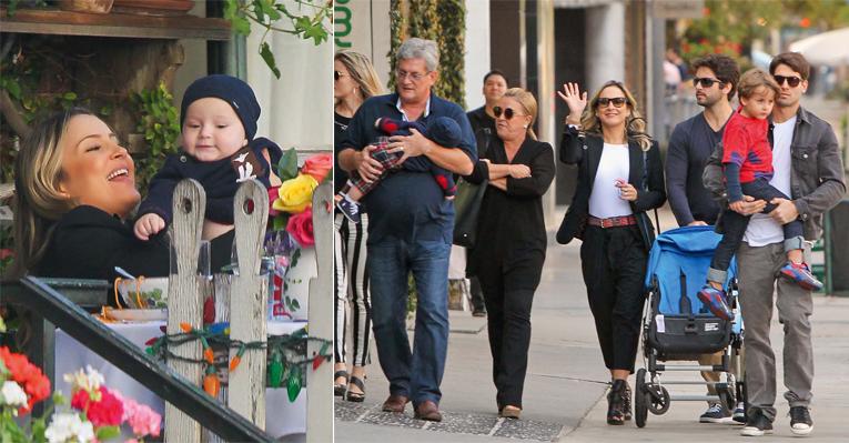 As férias em família de Claudia Leitte