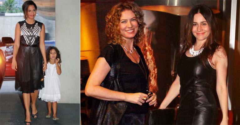 Camila Pitanga divide seu tempo com a filha Antônia