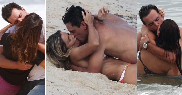 Personagem de Rodrigo Lombardi é o mais beijoqueiro de ‘Salve Jorge’