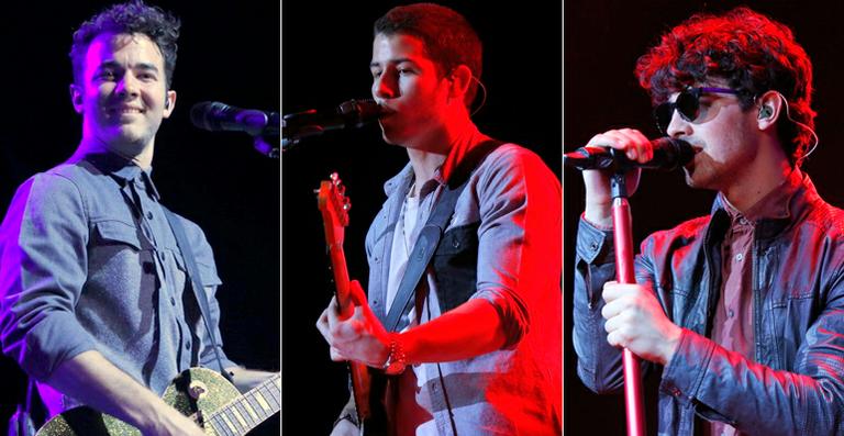 Jonas Brothers agitam show no Rio de Janeiro