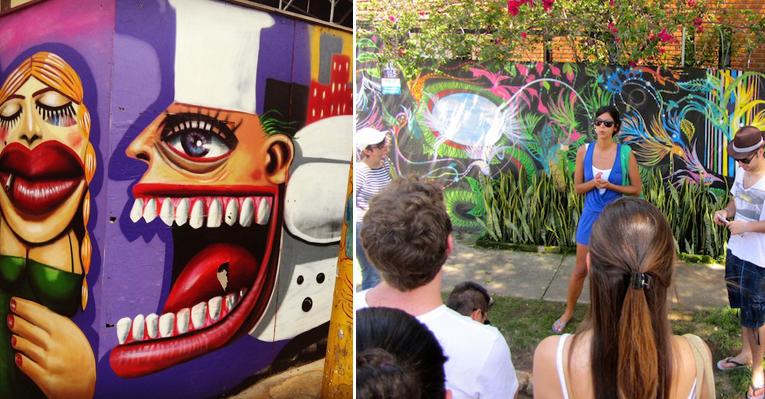 Arte de rua é ponto de partida para conhecer São Paulo a pé