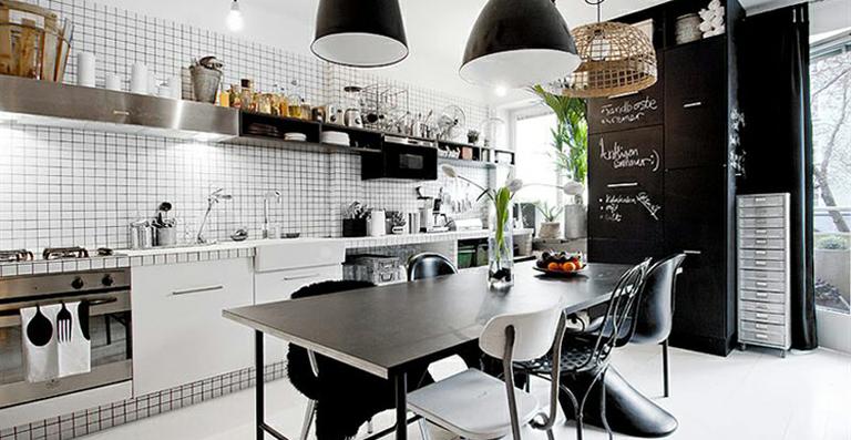 Living Design: A elegância do preto e branco no décor
