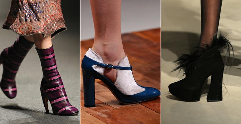 Os sapatos que brilharam na Semana de Moda de Paris