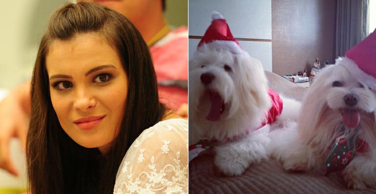 Ex-BBB Kamilla é apaixonada por cachorrinhos