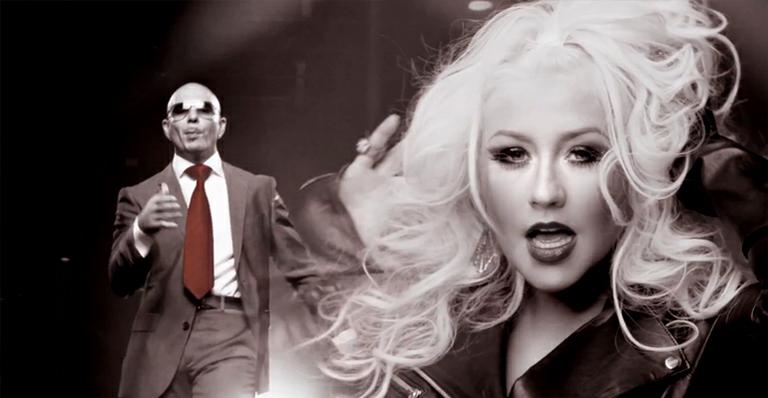 Em baixa, Christina Aguilera pega carona no sucesso de Pitbull e lança clipe