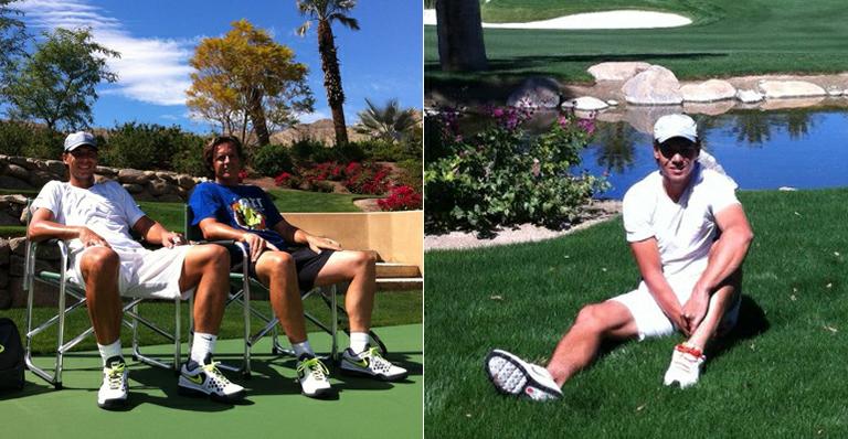 Rafael Nadal desfruta de estadia na Califórnia
