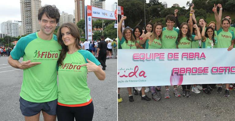 Atores de ‘Carrossel’ prestigiam Maratona Internacional de São Paulo