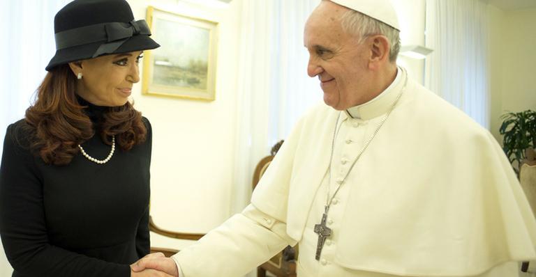 Cristina Kirchner visita Papa Francisco no Vaticano