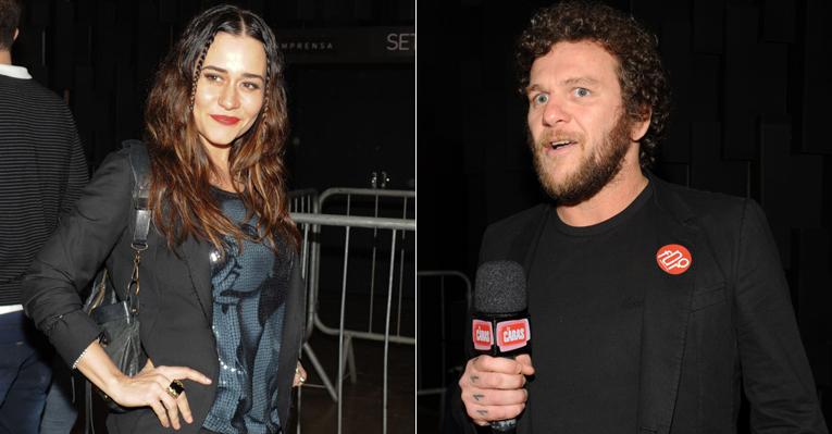 Alessandra Negrini e Otto se encontram em desfile da Cavalera