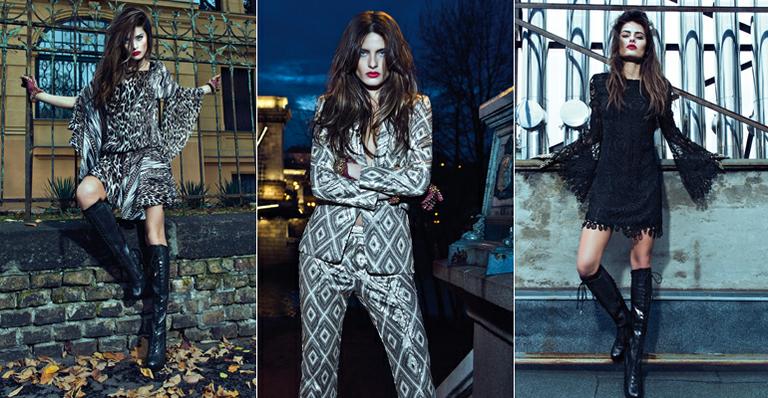 Isabeli Fontana mostra seu charme em ensaio
