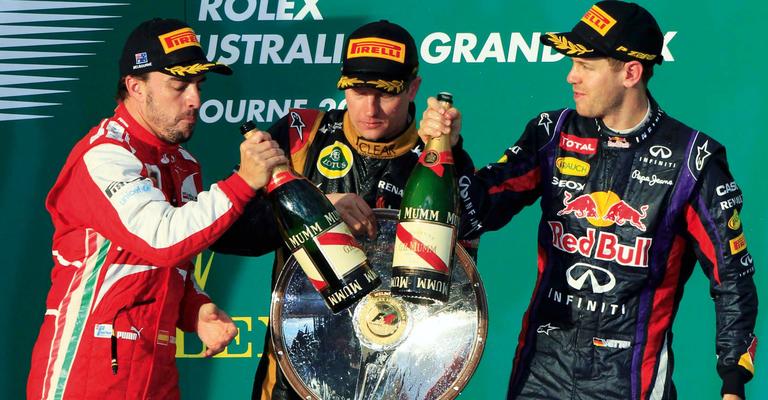 Kimi Räikkönen surpreende e vence GP da Austrália