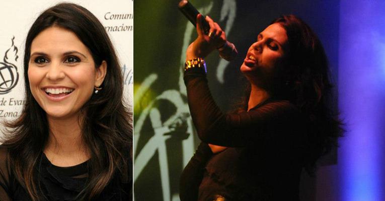 Cantora Aline Barros se apresenta em igreja na Flórida