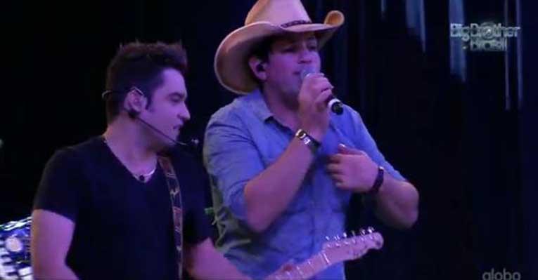 Casa do ‘BBB13’ recebe show de Fernando e Sorocaba na ‘Festa Crazy’