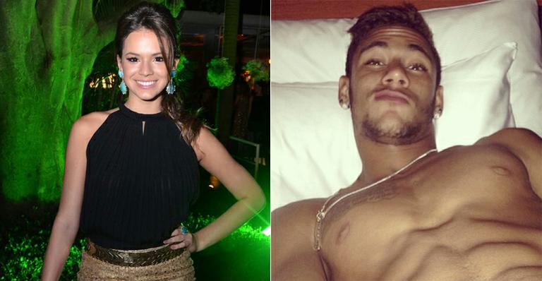 Bruna Marquezine comenta em foto de Neymar sem camisa: ‘É meu!’