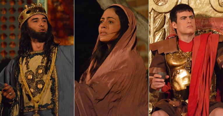 Marcos Pasquim, Carol Castro e Carlos Casagrande encenam a ‘Paixão de Cristo’ em Pernambuco