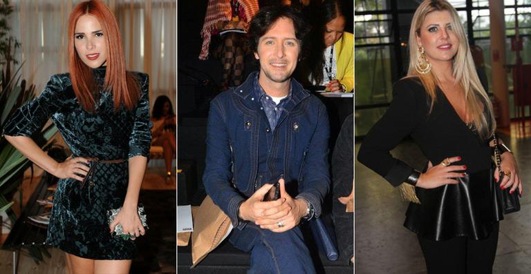 Famosos conferem as tendências da moda no SPFW
