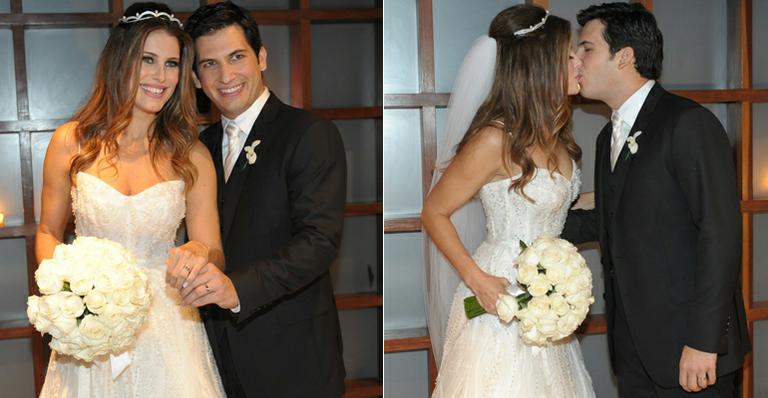 Apresentadora Ana Luiza Castro se casa com o publicitário Pedro Navio em São Paulo