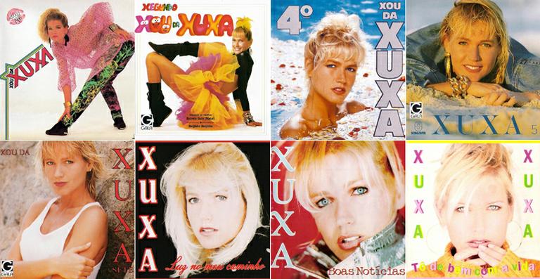 Relembre as capas dos discos de Xuxa Meneghel