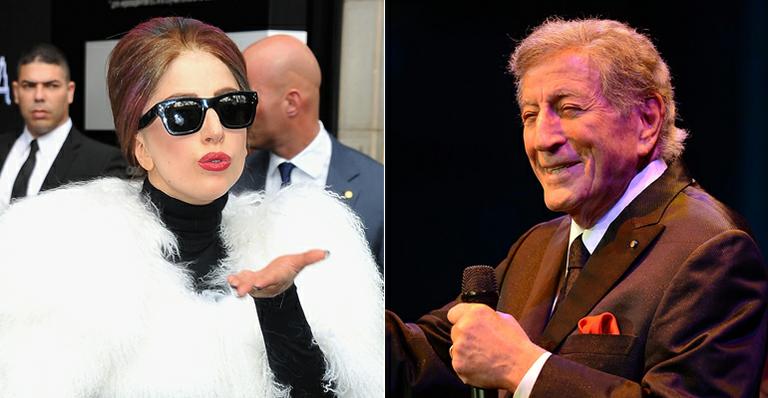 Lady Gaga começa a trabalhar em álbum de jazz com Tony Bennett