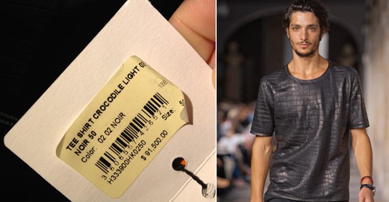 R$ 183 mil por uma camiseta? Conheça a t-shirt da Hermès que custa mais do que oito carros populares