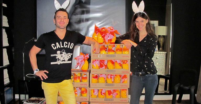 A top Carol Francischini em páscoa do bem