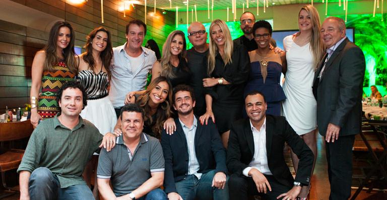 Band reúne suas estrelas em evento sobre a Copa do Mundo 2014