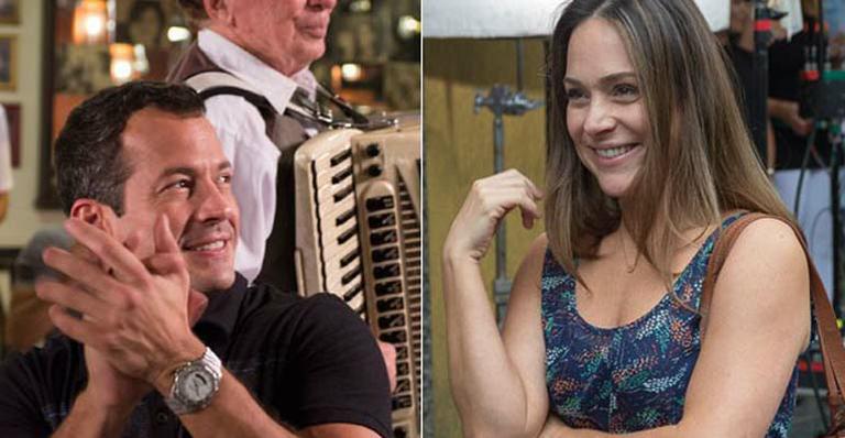 Malvino Salvador e Gabriela Duarte gravam ‘Amor à Vida’