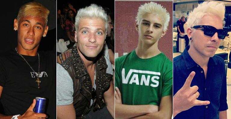 Assim como o filho de William Bonner, veja famosos que já aderiram ao look platinado