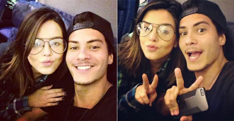 Giovanna Lancellotti curte o feriado com Arthur Aguiar em Miami
