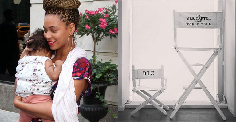 Beyoncé reserva cadeira de ‘diretora’ para a filha em sua turnê