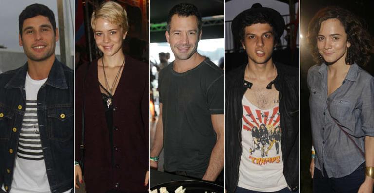 Famosos curtem o segundo dia do festival Lollapalooza em SP