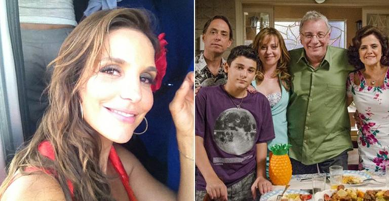 Ivete Sangalo grava música de abertura da nova temporada de ‘A Grande Família’