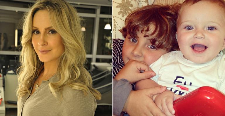 Claudia Leitte festeja a Páscoa com os filhos
