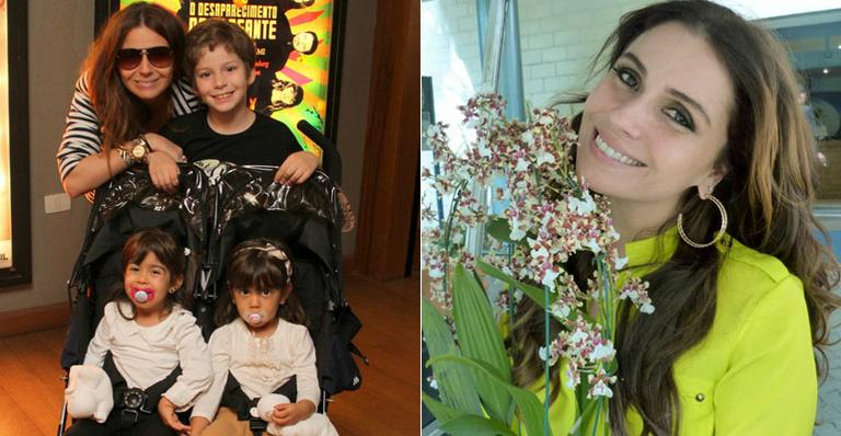 ‘Me sinto a mulher maravilha’, diz a supermãe Giovanna Antonelli