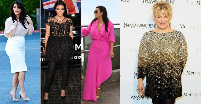 Kim Kardashian aceita convite de Bette Midler para fazerem compras juntas