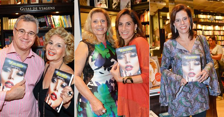 Vera Fisher lança livro em São Paulo