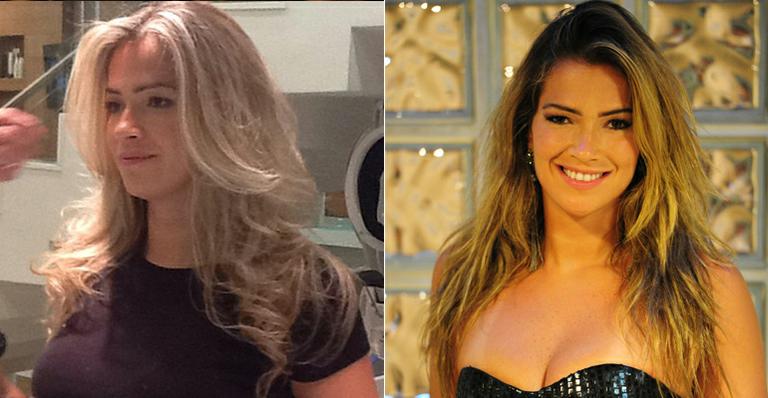 A ex-BBB Fani Pacheco investiu em fios ainda mais loiros