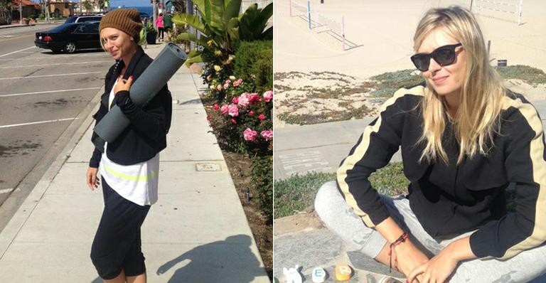 Maria Sharapova faz exercícios extras para não se sentir culpada ao comer tortas