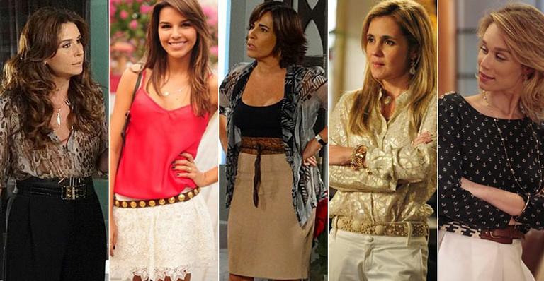 Cintos: toque especial nos looks das novelas