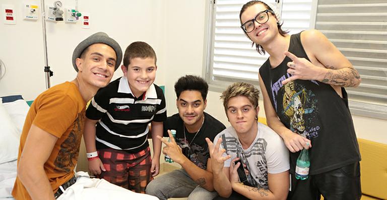 Restart visita crianças com câncer em hospital de São Paulo