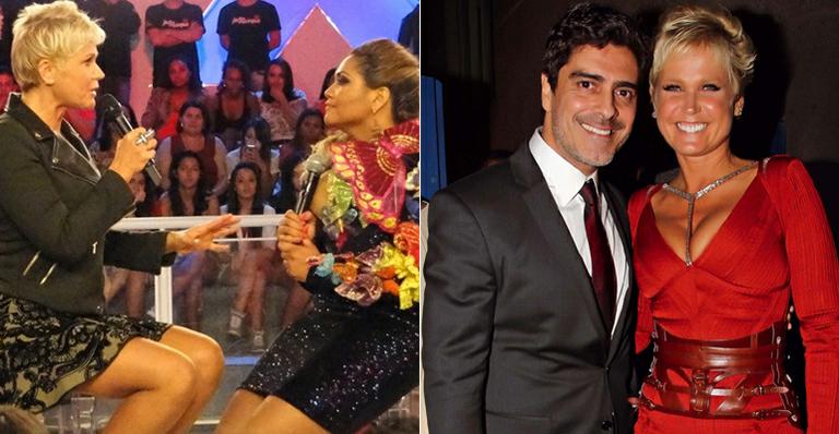 Xuxa Meneghel ensina ‘dieta do beijo’ para Gaby Amarantos